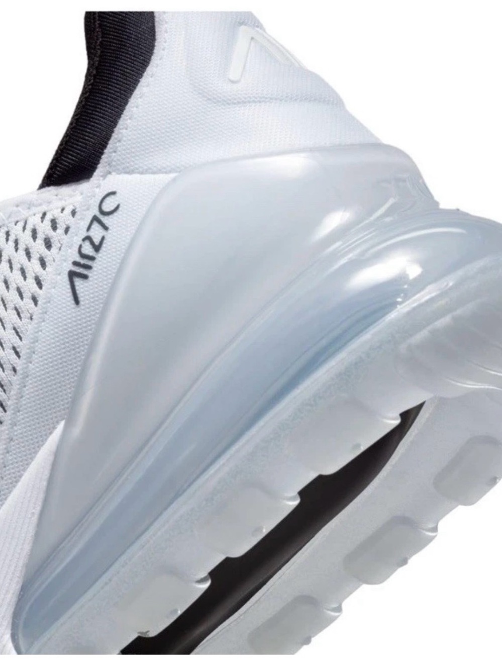 Nike Air Max 270 White Black - Women's Size 8 - AH6789-100 BRAND NEW in box - Picture 7 of 12